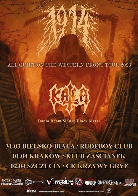 1914 + KATLA + THREE EYES OF THE VOID Polska —